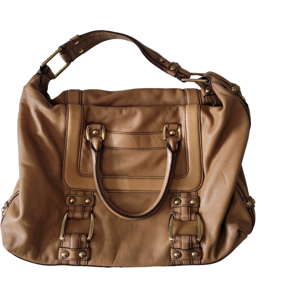 Brown Leather Banana Republic Satchel